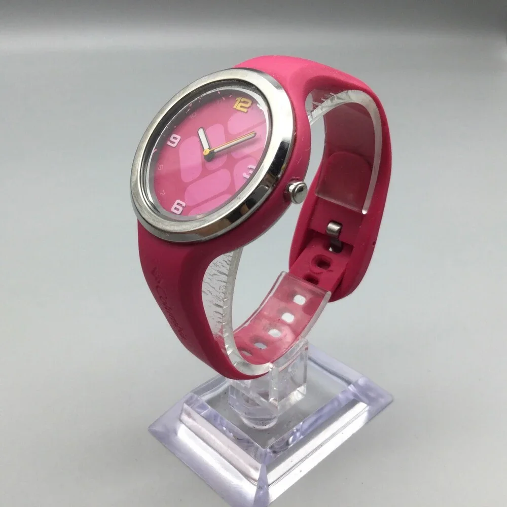 Columbia Escapade Watch Women 37mm Pink Dial Silver Tone New Battery - Picture 4 of 15